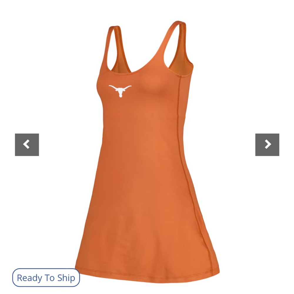 UT Longhorns Burnt Orange sporty dress